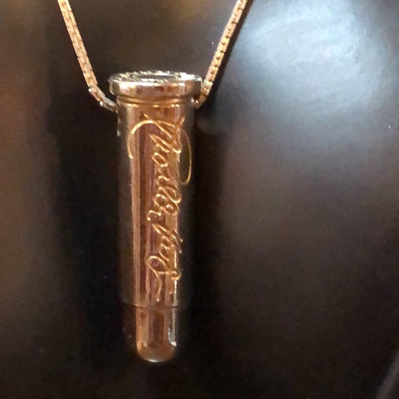 Vintage Silver Bullet Brigade America’s NRA Charlton Heston Necklace - Picture 2 of 10